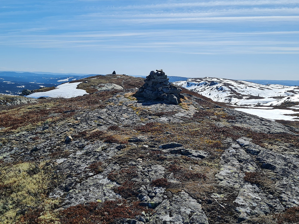 Hindalsfjellet og Myssmørhelje, med Prestkjerringa bak