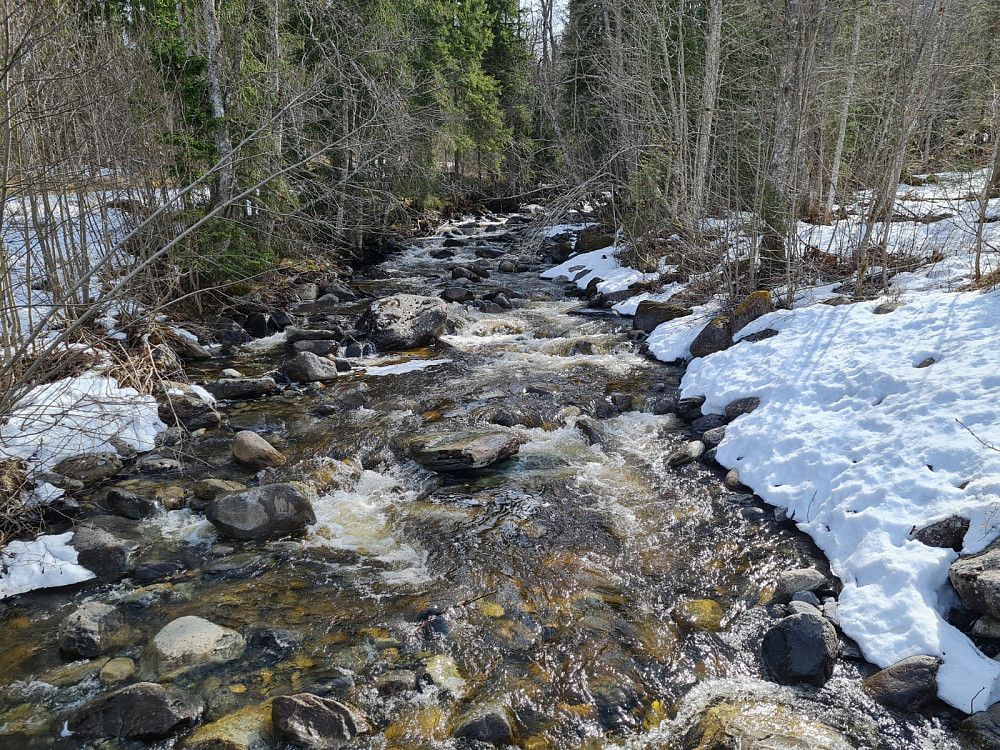Ved Djupåbrua i Hakkerudvegen
