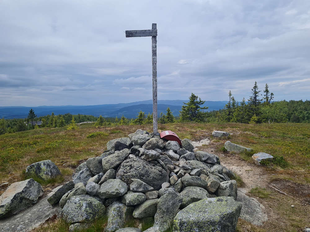 Krokvassfjellet, mot Synnfjellet
