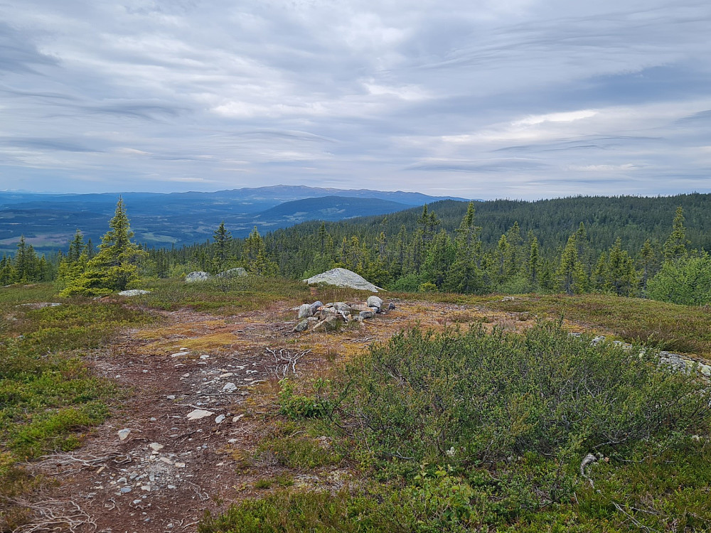 Skinnerlifjellet, mot Synnfjell