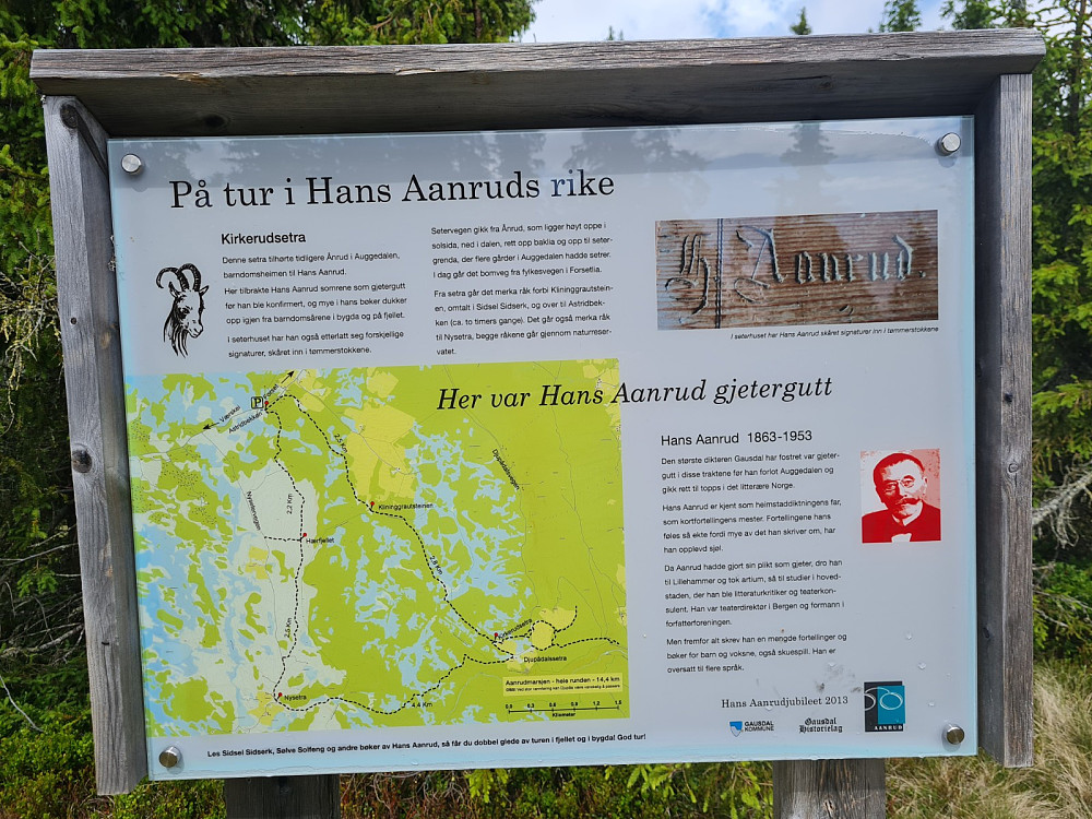Info ved Kirkerudsetra