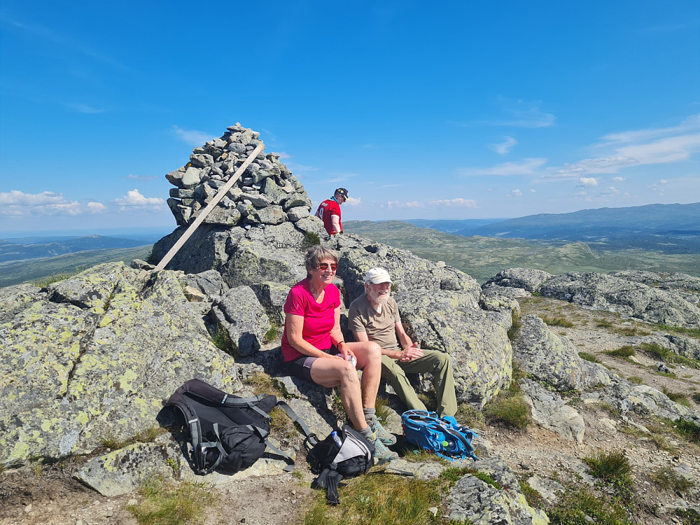 Dagens andre matpause på Djuptjernskampen