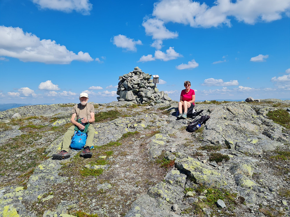 Marit og Helge på Røssjøkollen