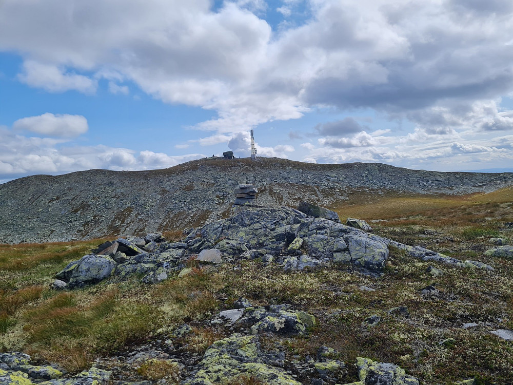 På Spåtind nordvest for, 1392 moh