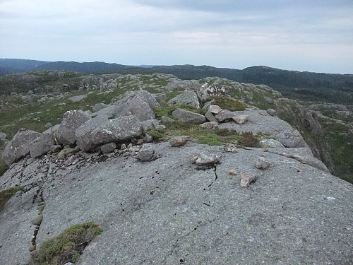 På Gaulerottan. Glerhaugen 497 bak t.h.