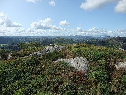 Toppen på Kjertåsen.