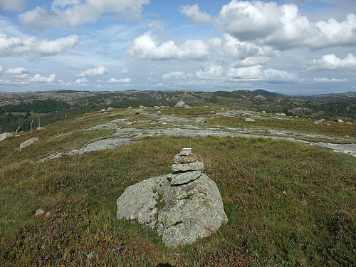 Topplatået på Krossheia.