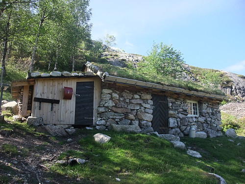 Anasløå som er bygget av Foreningen for stølsliv og friluftsliv i indre Gjesdal.
