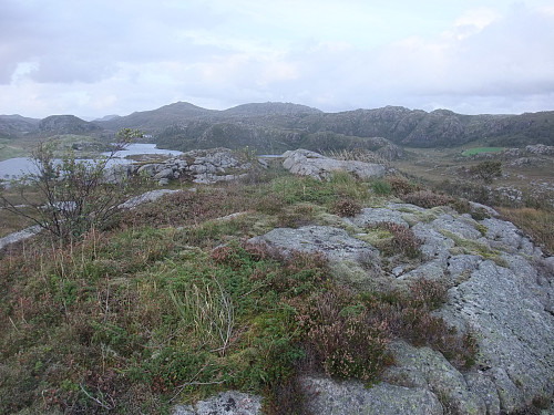 På Hagafjell med Skaårlandskula og Sikvalandskula i bakgrunnen.