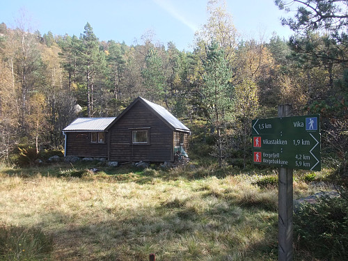 Vigastølen på snaut 360 moh.