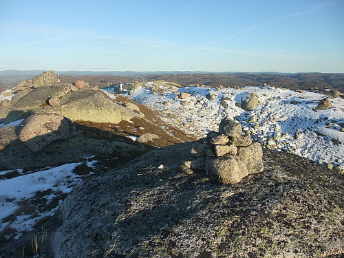 På Haugsmåtjørnnuten.