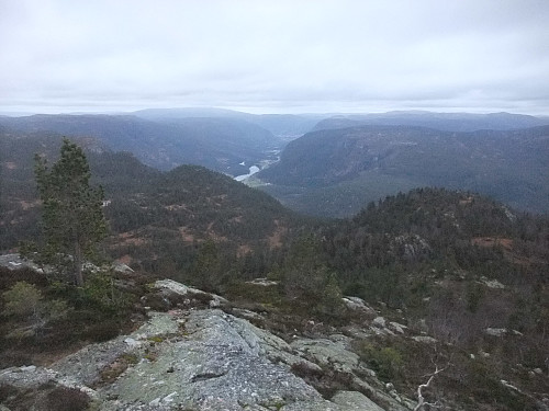 Utsikt sørover Setedalen.