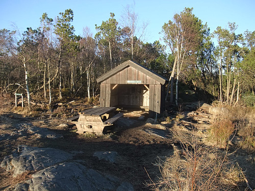 Toppområdet på Bogafjellet.