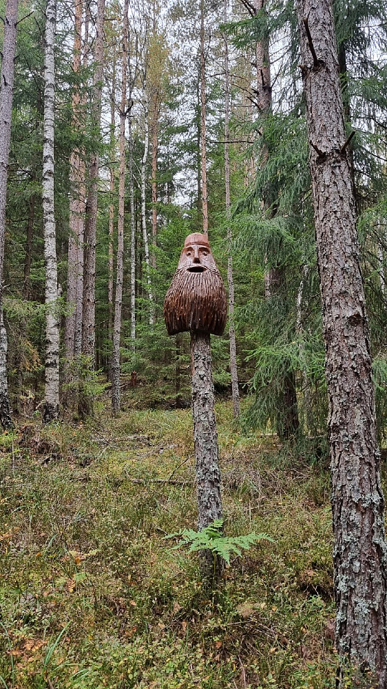 Artig skulptur. Mulig det er en del flere?