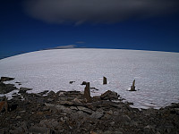 Snøfonna på Kvitegga