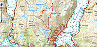 Turen på Veten og Brurahornet: 7,1km - 690hm - 2t 53min