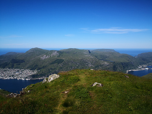 Vågsøy frå Hanekammen