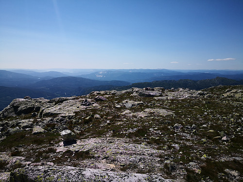 Utsikt sørover Telemark