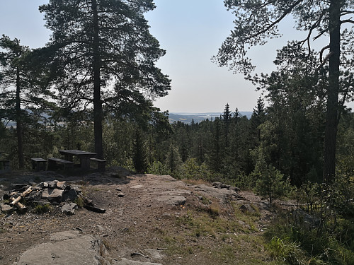 Litt utsikt frå Vardåsen i Gjerdrum