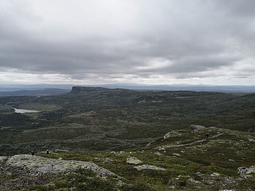 Frå Midtre Bånseterkampen mot Skeikampen