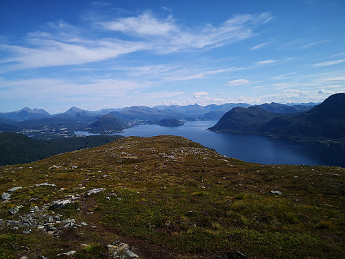 Utsikt frå Meraftafjellet