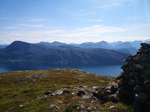 Utsikt frå Meraftafjellet