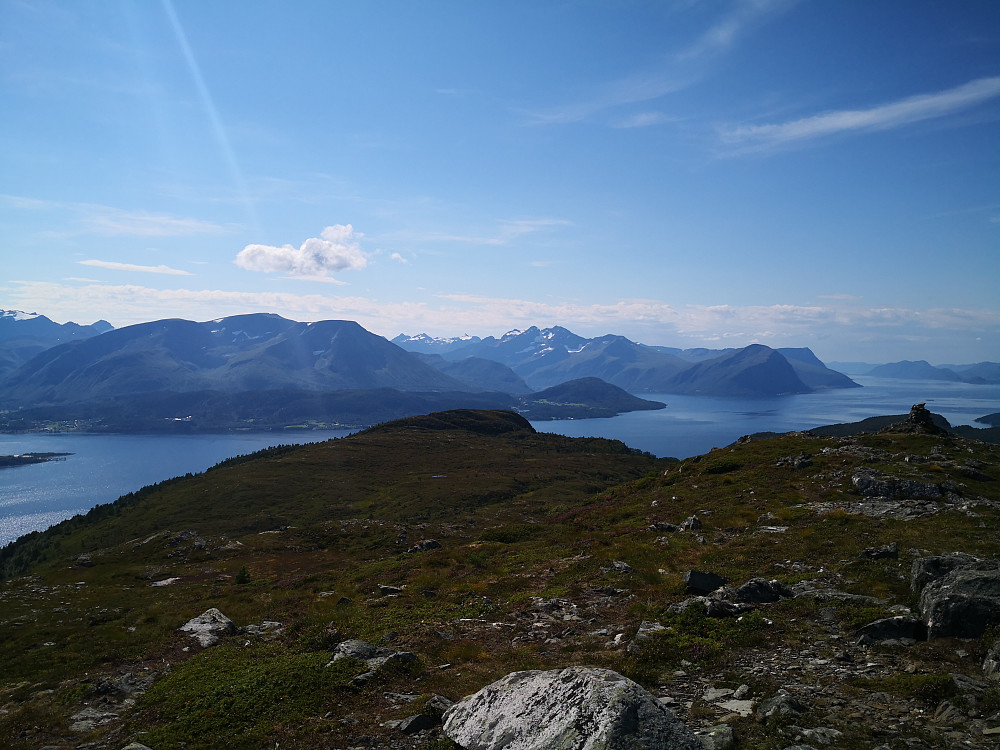 Utsikt frå Meraftafjellet
