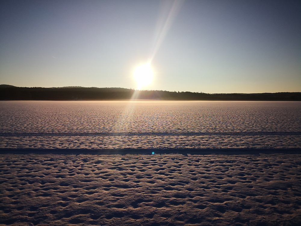 Fantastisk vêr på Rokosjøen