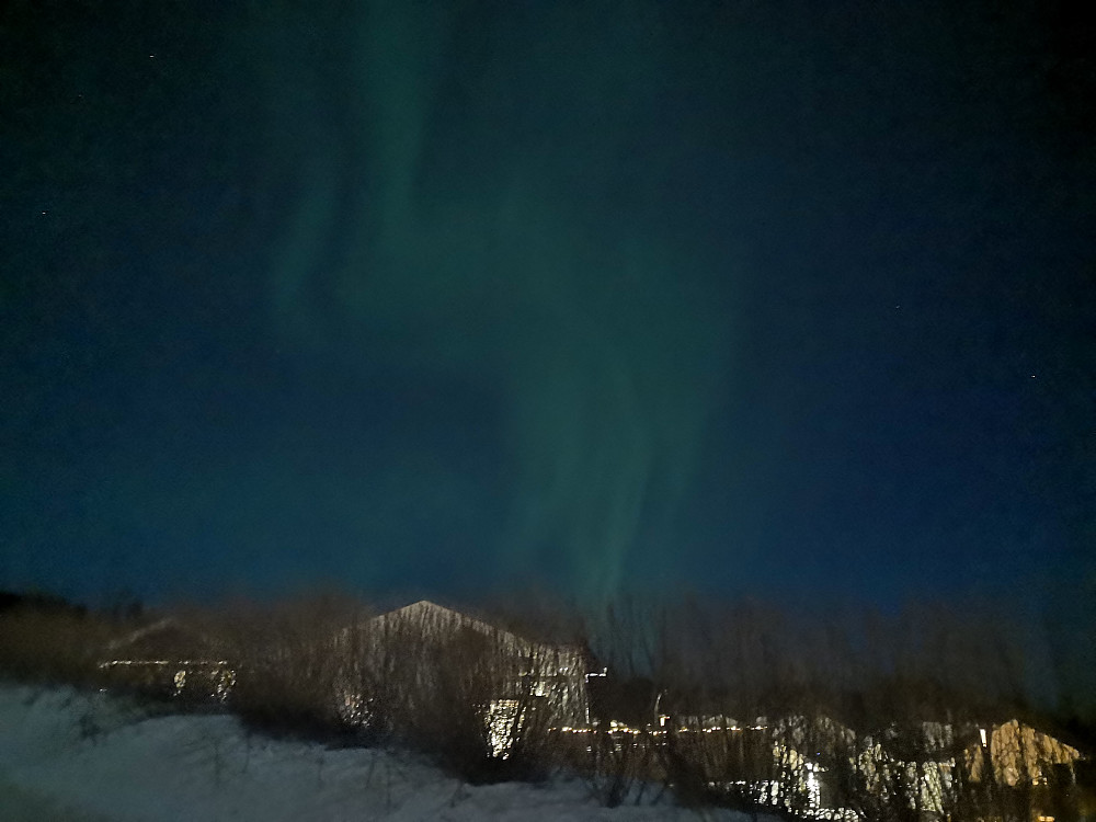 Nordlys i Vangsåsen