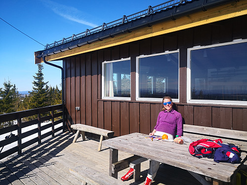 På Stenfjellhytta