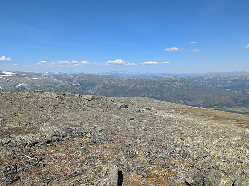 Utsikt mot Dovrefjell frå toppen