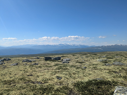 Mot Jotunheimen frå Storhøe