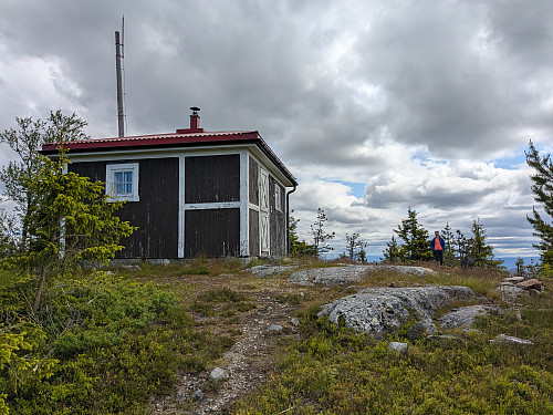 Brannhytta på toppen