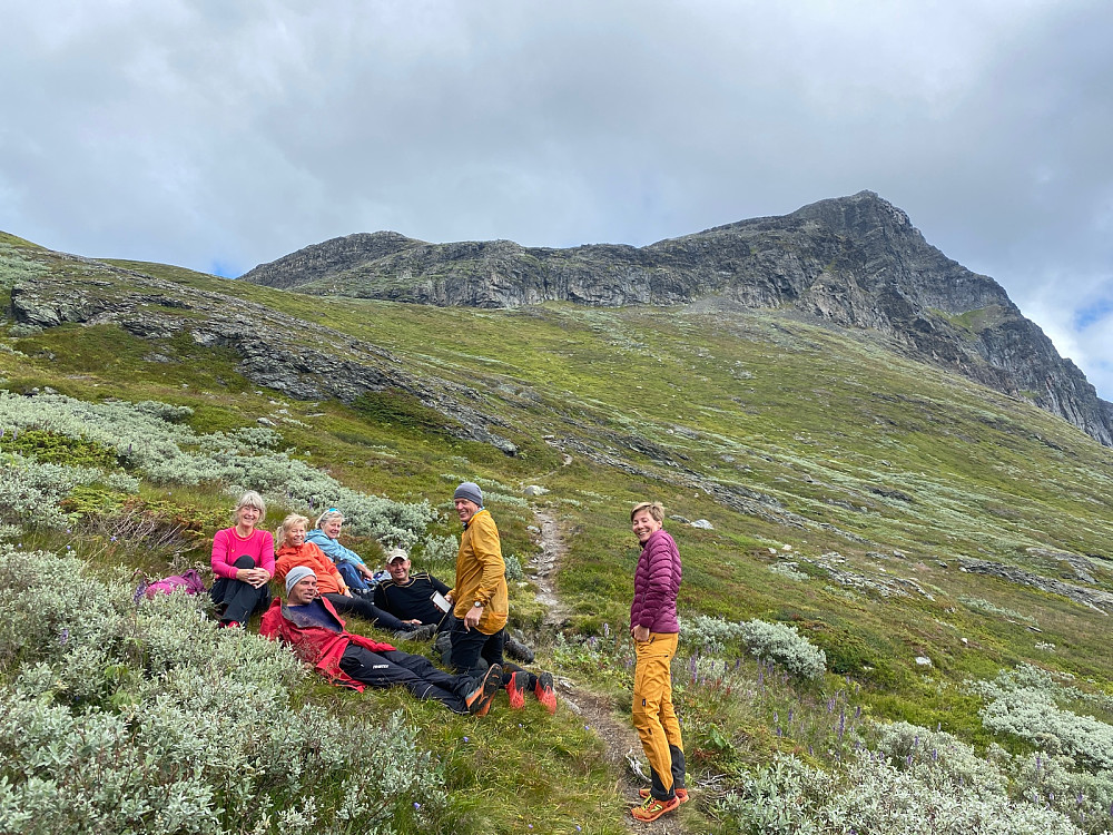 Rast på tur ned
