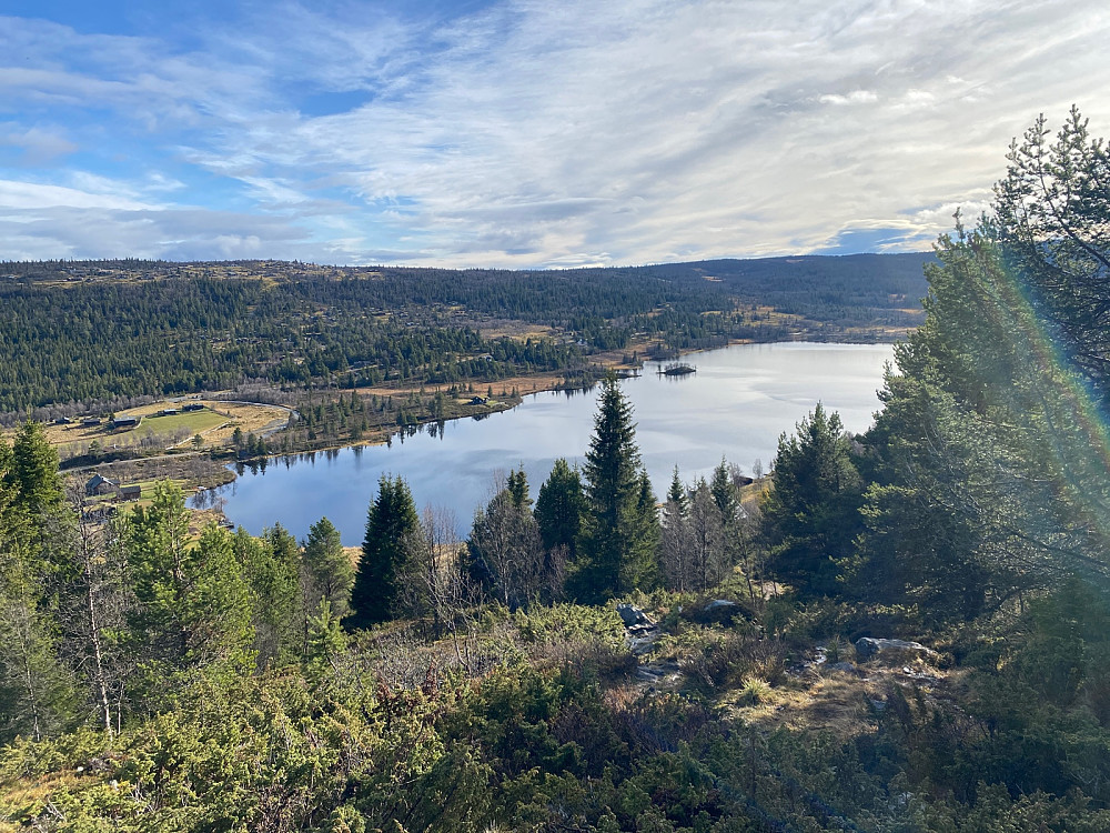 Utsikt over Valsvatnet