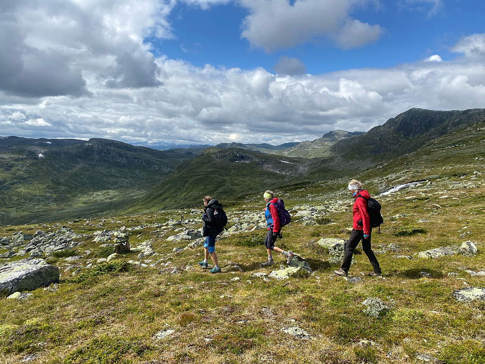 Nedover mot Sanddalen