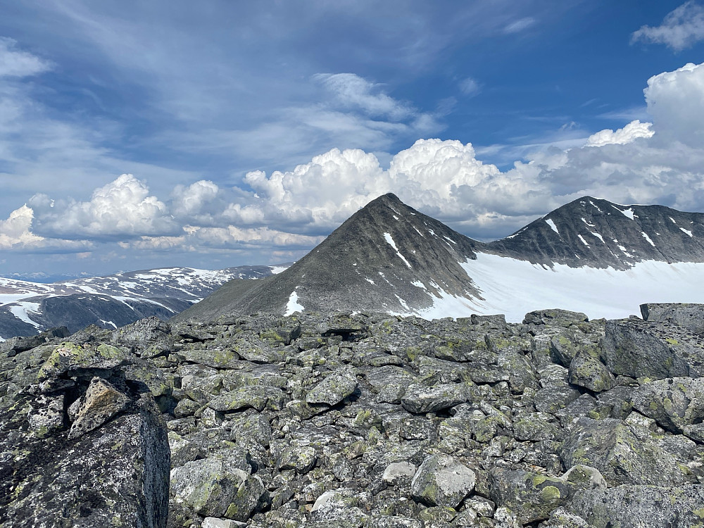 Toppen av Vest for Høybrean.