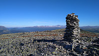 Dynjefjellet 1151 moh. mot Rondane.
