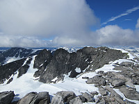 Snøhettamassivet.