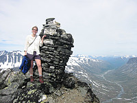 Leirdalen bak.