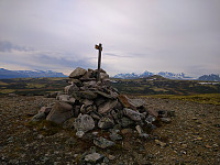 Mot Rondane fra toppvarden.