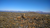 Falketind 1684 moh. mot Dovrefjell.