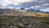 Fra toppen mot Rondane.