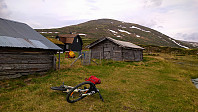 Veis ende på Storvollen med Kolla bak.