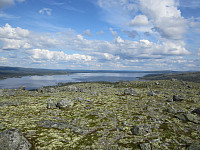 Fra Rogsvola mot Rogen nordover.