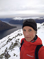 Fra toppen og sørover.