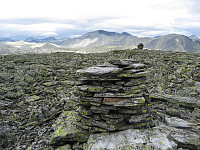 Fra toppen mot Rondane.