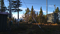Mye forskjellig på toppen av Langåsåsen