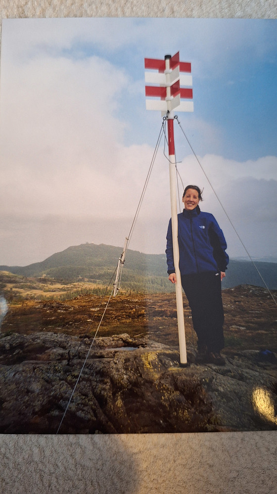 Gråkallen i bakgrunnen. 