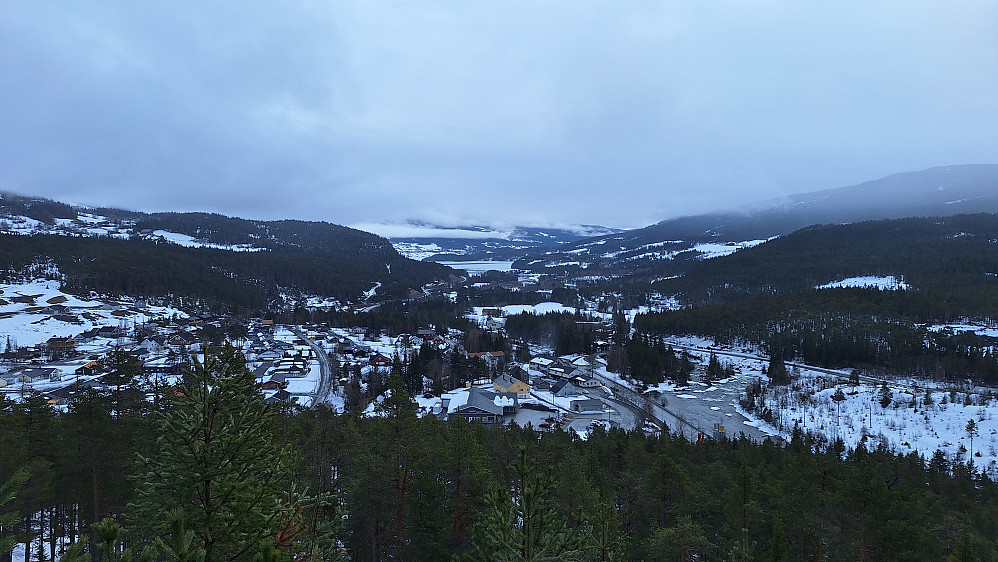 Utsikten på Ryfoss. 